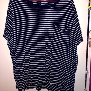 Old Navy- Striped Boyfriend Tee